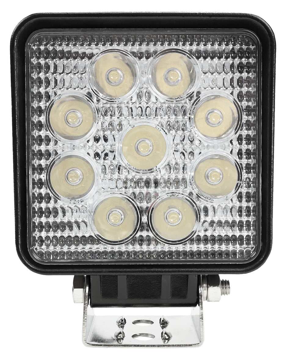 4" Square 30º Flood Beam LED Light - N727-30