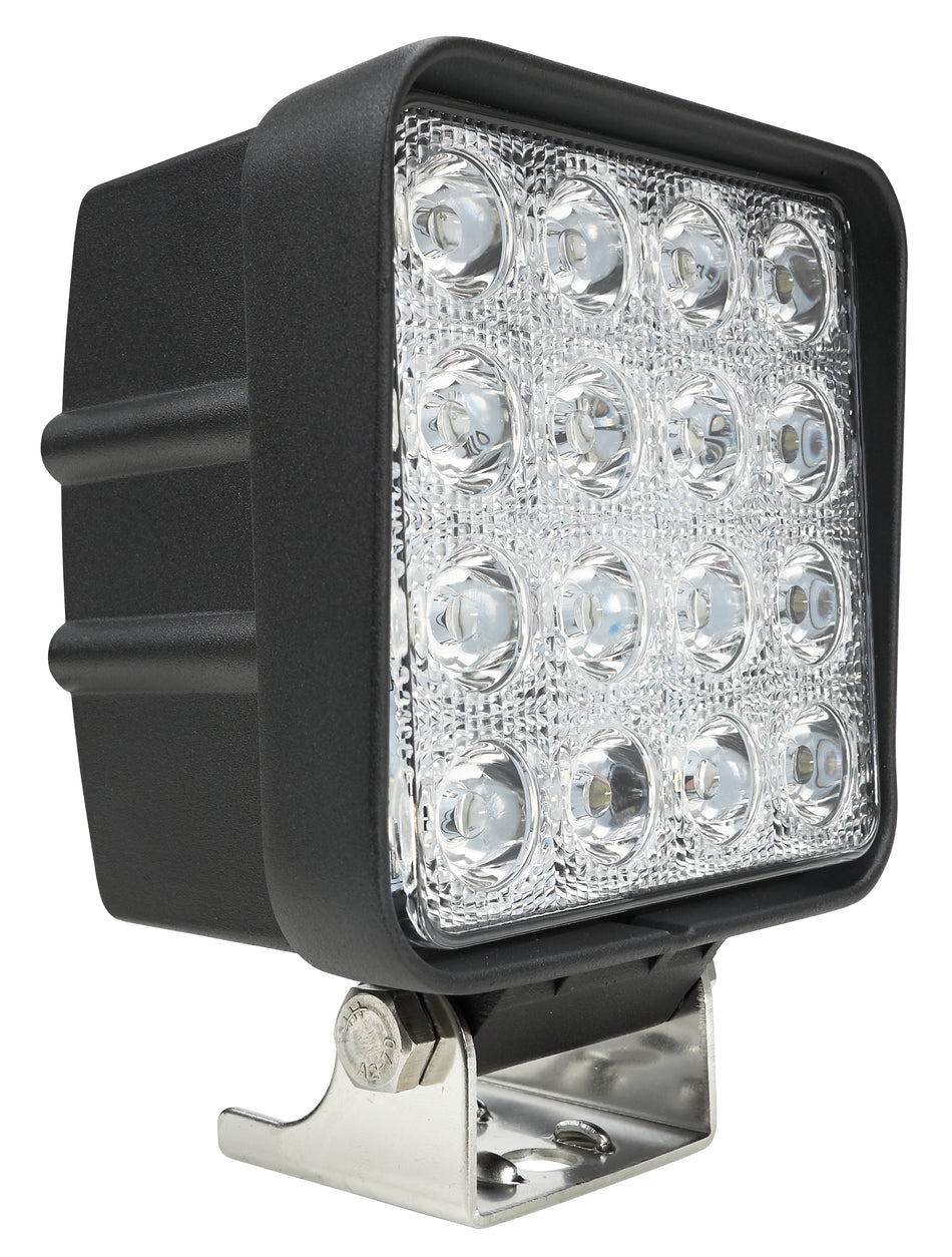 4" Square 60º Flood Beam LED Light - N1748-60