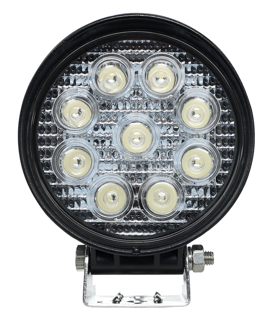 4.5" Round 30º Flood Beam LED Light - N627-30