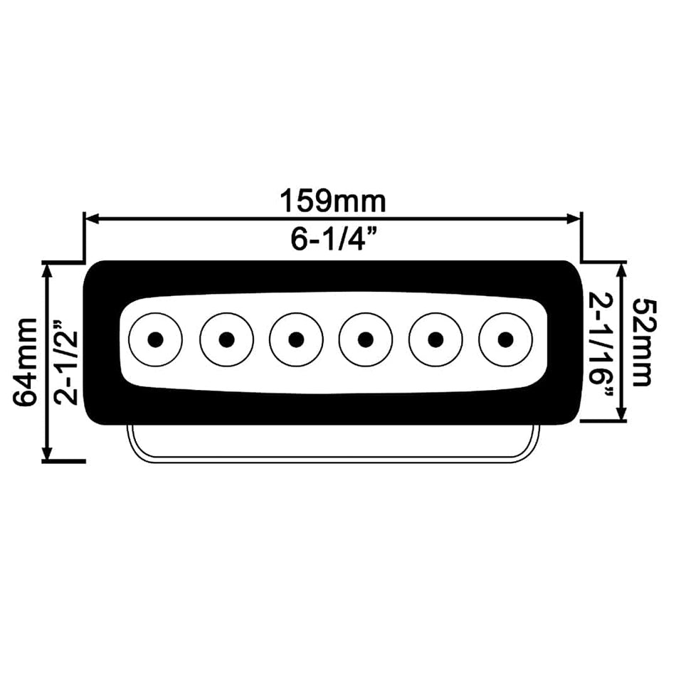 6" Compact Combo Beam CREE LED Light Bar - N1930CB