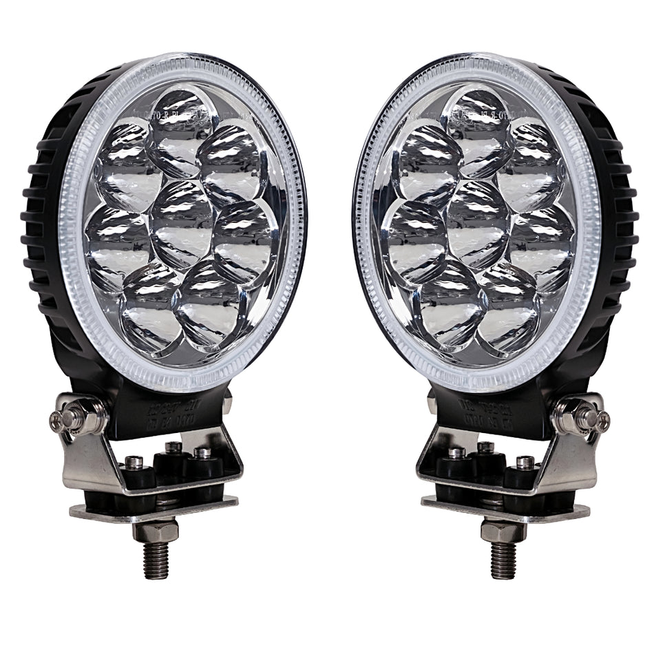 5" Round ECE OSRAM LED Driving Light (Pair) - N4024EM
