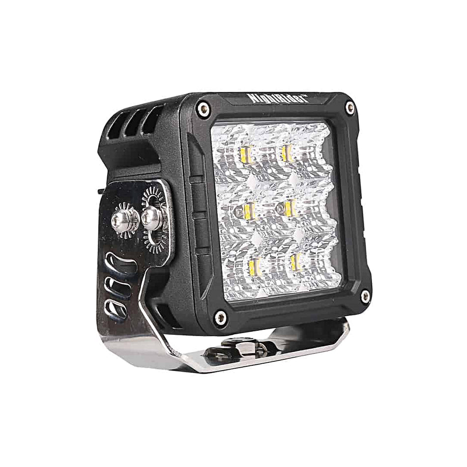4.5" Square High Intensity Flood Beam LED Light - NHI9CF