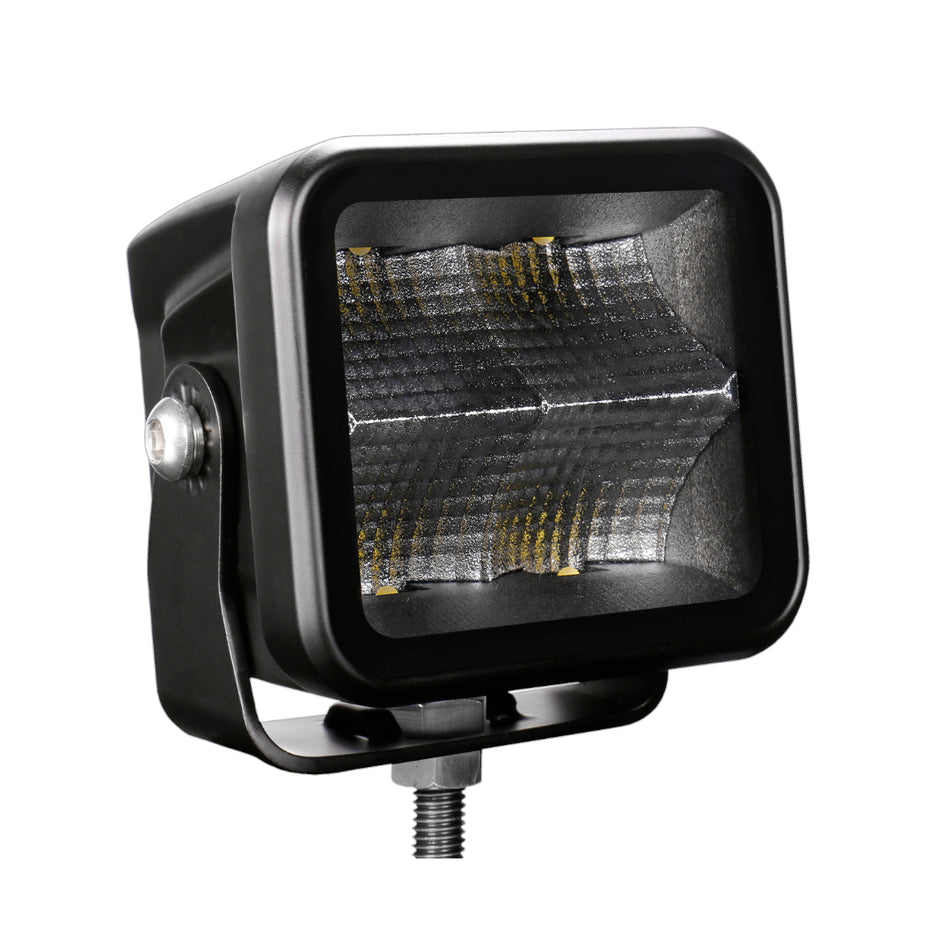 3" Jet Black Series High Power Cube Flood Beam - NJ1240F