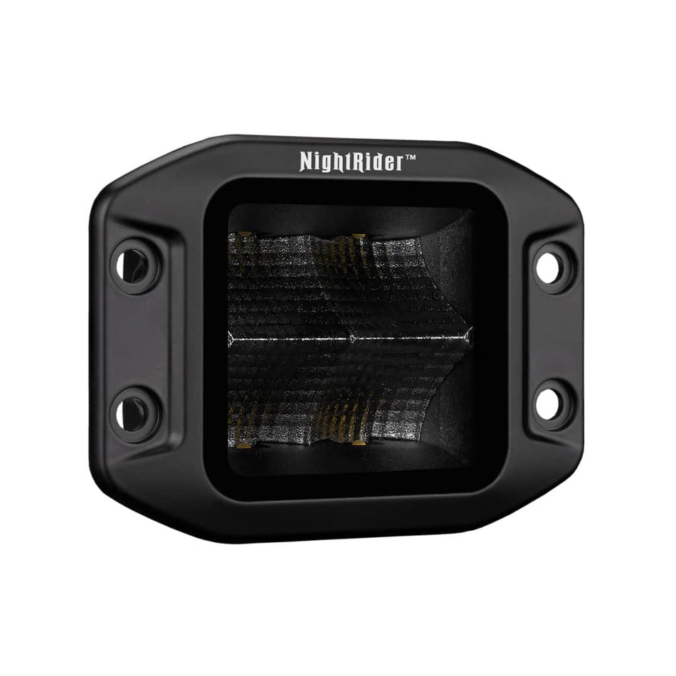3" Jet Black Series High Power Flood Beam (Flush Mount) - NJ1240IF