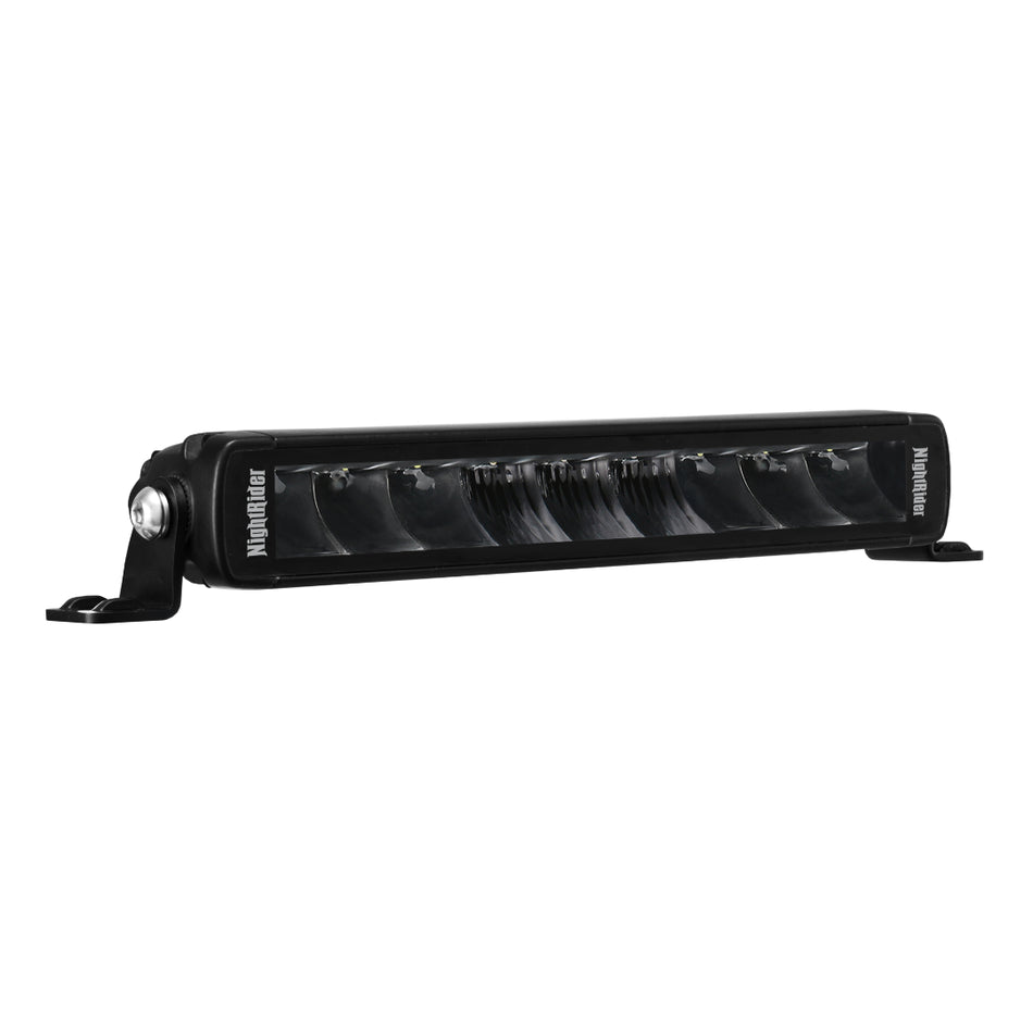 10" Jet Black Series Single Row ECE/EMARK LED Light Bar - NJS10EM