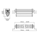 25.5” Extreme Series Single Row CREE LED Light Bar - NLP255