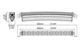 20” Extreme Series Single Row Curved CREE LED Light Bar - NLPCR200