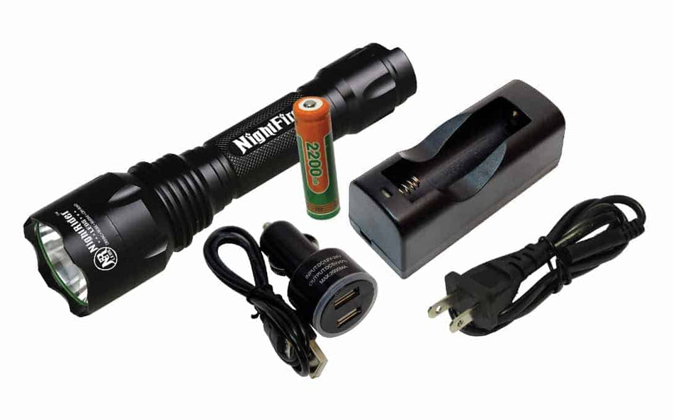 NightFire™ 900 Lumen LED Flashlight Kit - NF900