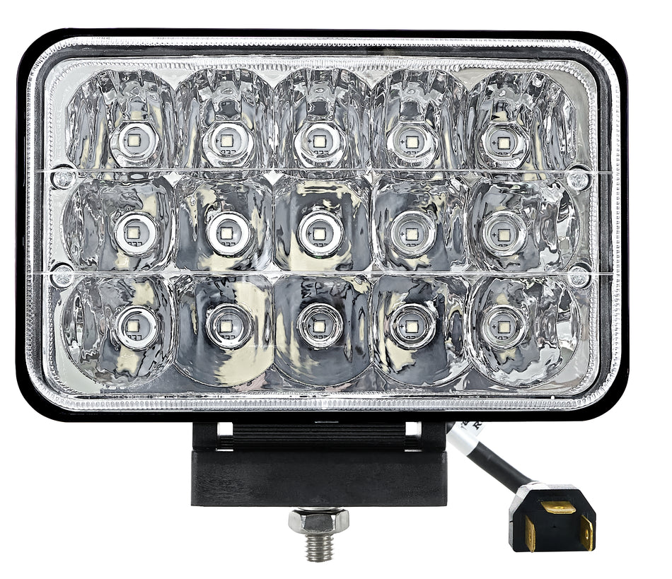 Universal 4" x 6" Headlight with Hi/Low Beam - N1545